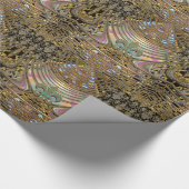 Mathilda Baroque Elegant Geschenkpapier (Ecke)