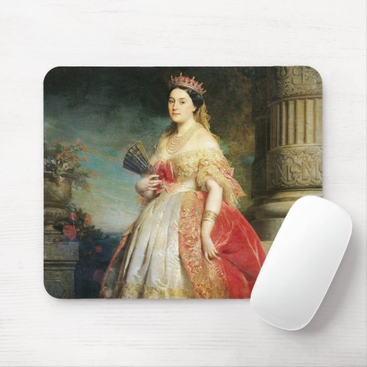 Mathilde Laetitia Wilhelmine Bonaparte 1861 Mousepad (Mit Mouse)