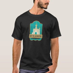 Mathildenhöhe Darmstadt Künstlerkolonie Deutschlan T-Shirt