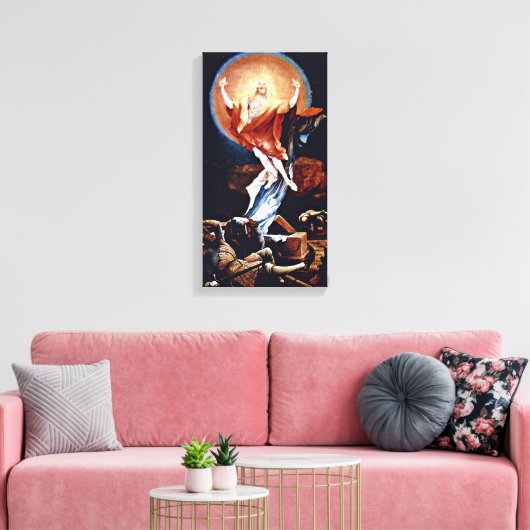 Mathis Grunewald Gothart - Auferstehung Leinwanddruck (Insitu (Wohnzimmer))