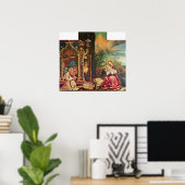 Mathis Grunewald Gothart - Die Geburt Christi Poster (Heimbüro)