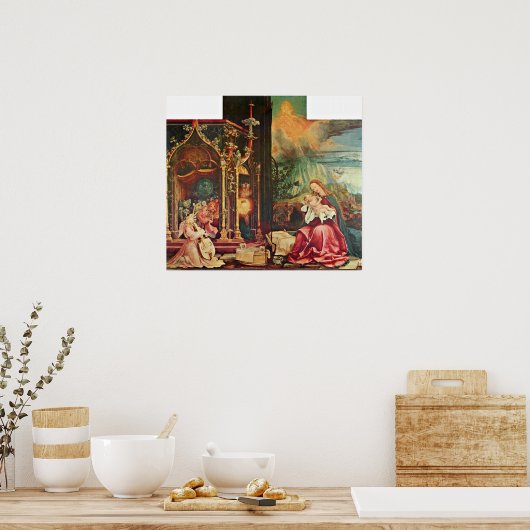 Mathis Grunewald Gothart - Die Geburt Christi Poster (Küche)