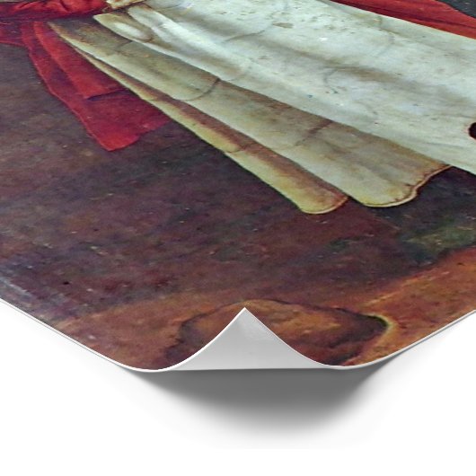 Mathis Grunewald Gothart - Kreuzigung Christi Poster (Ecke)