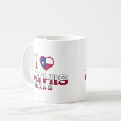 Mathis, Texas Kaffeetasse (Vorderseite Links)