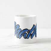 Mathis Vorname Name blue Tasse Kaffeetasse (Mittel)