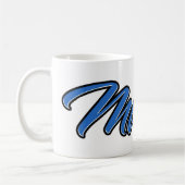 Mathis Vorname Name blue Tasse Kaffeetasse (Links)