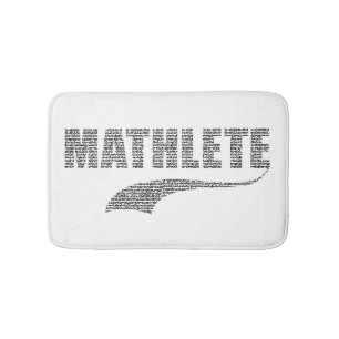 Mathlete Bathroom Mat Badematte