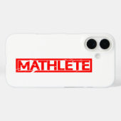 Mathlete Briefmarke Case-Mate iPhone Hülle (Rückseite (Horizontal))