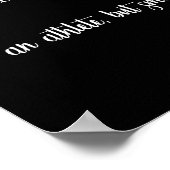 Mathlete Definition Math Nerd Geek Poster (Ecke)