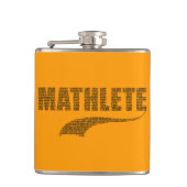 Mathlete Flachmann (Vorderseite)