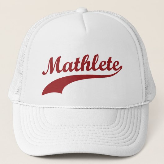 Mathlete Hut Truckerkappe (Vorderseite)