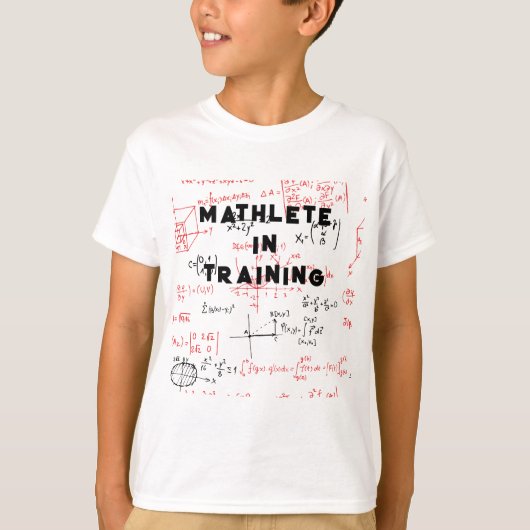 Mathlete in Ausbildung T-Shirt (Vorderseite)