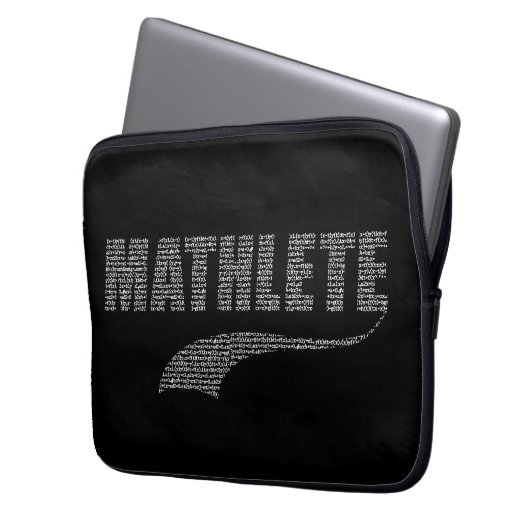 Mathlete Laptop Sleeve (Vorderseite Links)