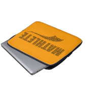 Mathlete Laptopschutzhülle (Vorne Knopf)