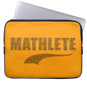 Mathlete Laptopschutzhülle (Vorderseite)