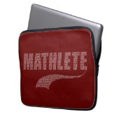 Mathlete Laptopschutzhülle (Vorderseite Links)