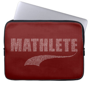 Mathlete Laptopschutzhülle