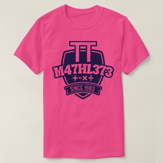 Mathlete Mono T-Shirt (Design vorne)