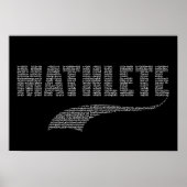 Mathlete Poster (Vorne)
