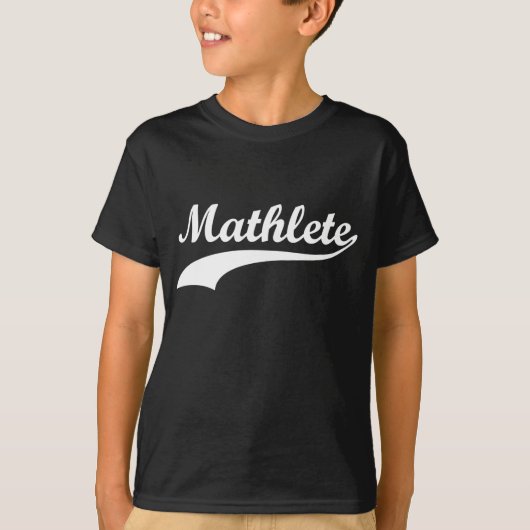 Mathlete scherzt T - Shirt (Vorderseite)