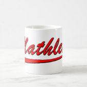 Mathlete Tassen-Rot Kaffeetasse (Mittel)