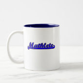 Mathlete Zweifarbige Tasse (Links)