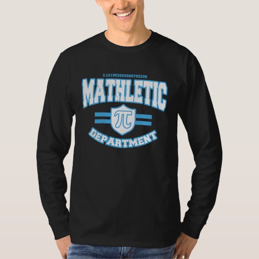 Mathletic 3 14  Pi Day Math Teacher Mathematician  T-Shirt (Vorderseite)