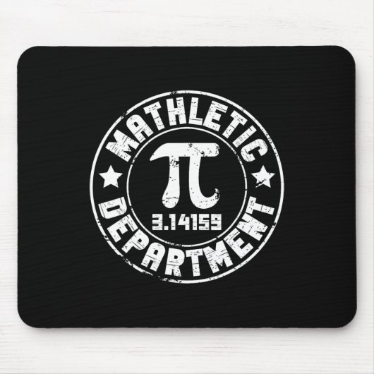 Mathletic Department 3.14159 Pi Day Math Teacher V Mousepad (Vorne)