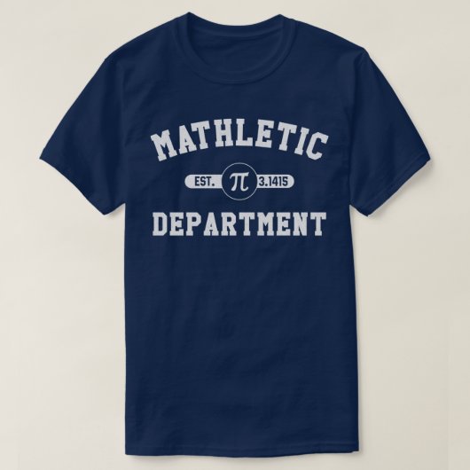 Mathletic Department lustige Mathematik Mathematik T-Shirt (Design vorne)