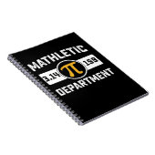 Mathletic Department Pi Day Mathematik Vintag Notizblock (Rechte Seite)