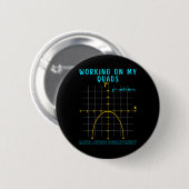 Mathletics Arbeiten An Meinen Quad Algebra Algebra Button (Vorne & Hinten)