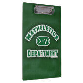 Mathletics Department Green Klemmbrett (Rechts)