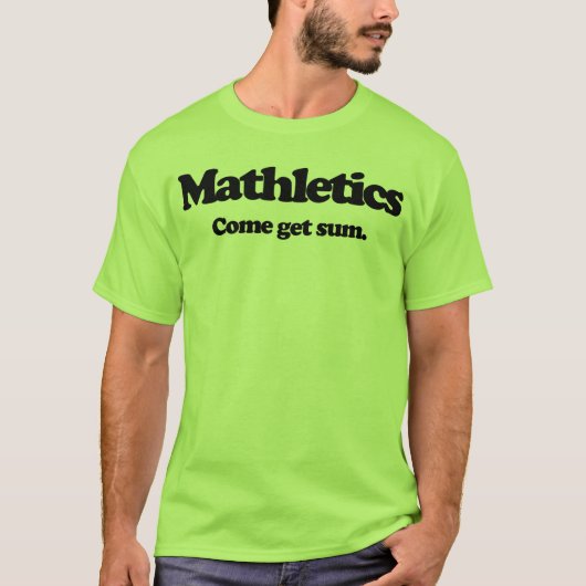 Mathletics T-Shirt (Vorderseite)