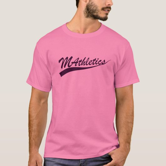 Mathletics Vintager Wecker T-Shirt (Vorderseite)