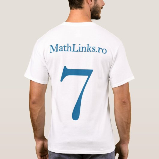 MathLinks Nr. 7 T-Shirt (Rückseite)