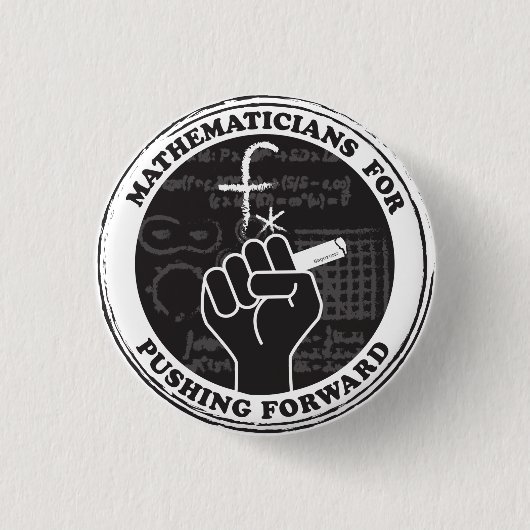 Mathmaticians for Pushing Forward Button (Vorderseite)