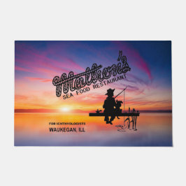 Mathon's Sea Food Restaurant, Waukegan, Illinois Fußmatte