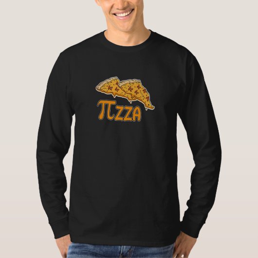 Maths Pizza Messenger T-Shirt (Vorderseite)