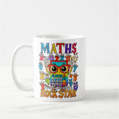 Maths Rockstar Cute Calculator Mug Kaffeetasse (Links)