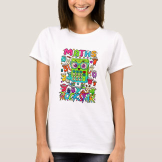 Maths Rockstar T Shirt for Teachers and Schools
