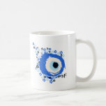 MATI KAFFEETASSE<br><div class="desc">Grieche benutzt diese Art des Symbols,  um den bösen Blick abzuwehren. Es wird häufig auf Neugeborenen in Form von Buttonen gesehen,  aber es ist ein weit verbreitetes Symbol in der griechischen Kultur geworden.</div>