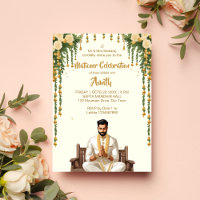 Matikoor Haldi-Hochzeitsgrooms