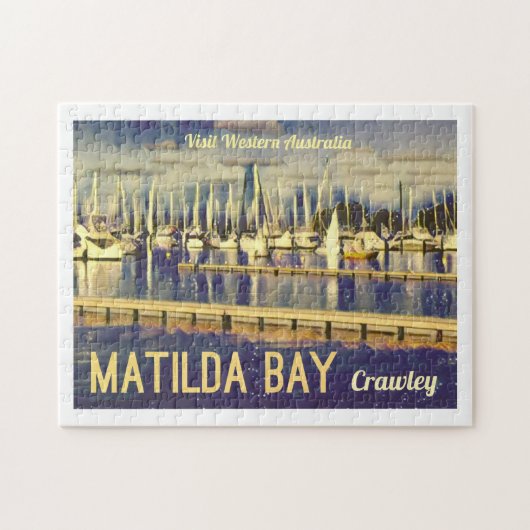 Matilda Bay, Western Australien Puzzle (Horizontal)