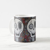 "Matilda" Tag der Toten Kaffeetasse (Vorderseite Links)