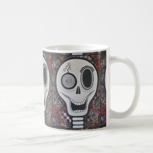 "Matilda" Tag der Toten Kaffeetasse (Rechts)