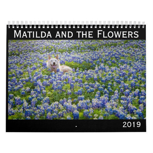 Matilda und der Kalender der Blumen-2019 (Titelbild)