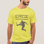 matildas Freestyle-Fußball T-Shirt (Vorderseite)