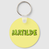 Matilde Name Kiwi Design Schlüsselanhänger (Vorderseite)