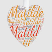 Matilde Ornament (Vorderseite)