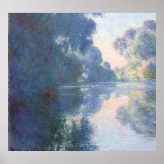 Matinee an der Seine, 1897 (Oil on canvas) Poster (Vorne)